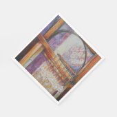 Wir fliegen alle durch das gleiche Licht. Serviette (Ecke)