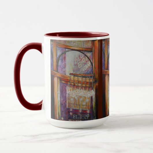 Wir fliegen alle durch das gleiche Licht. Tasse (Links)