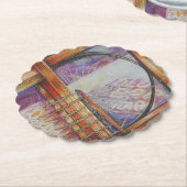 Wir fliegen alle durch das gleiche Licht. Untersetzer (angewinkelt)