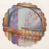 Wir fliegen alle durch das gleiche Licht. Untersetzer (Vorderseite)