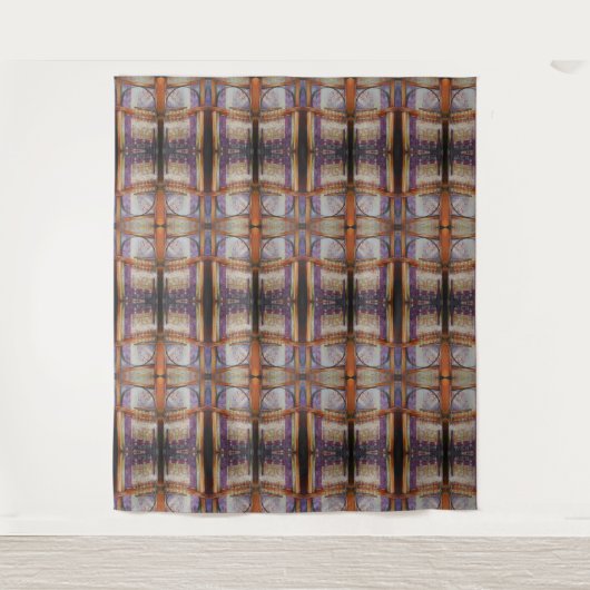 Wir fliegen alle durch das gleiche Licht. Wandteppich (Vorderseite)