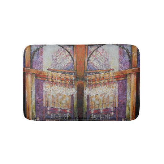 Wir fliegen alle Motten um das gleiche Licht. Badematte (Vorderseite)