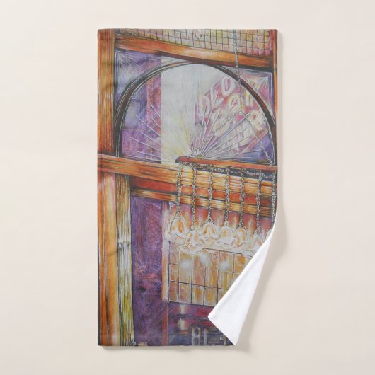 Wir fliegen alle Motten um das gleiche Licht. Badhandtuch Set (Handtuch)