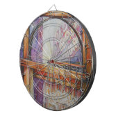 Wir fliegen alle Motten um das gleiche Licht. Dartscheibe (Vorderseite rechts)