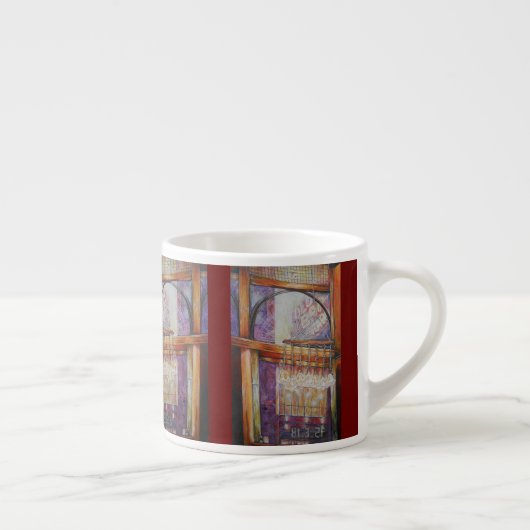 Wir fliegen alle Motten um das gleiche Licht. Espressotasse (Rechts)