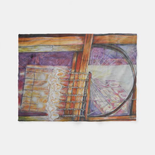 Wir fliegen alle Motten um das gleiche Licht. Fleecedecke (Vorderseite (Horizontal))