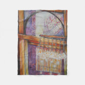 Wir fliegen alle Motten um das gleiche Licht. Fleecedecke (Vorderseite)