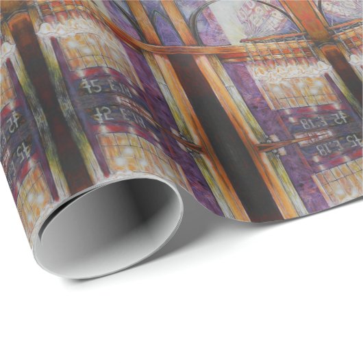 Wir fliegen alle Motten um das gleiche Licht. Geschenkpapier (Rolleneckpunkt)