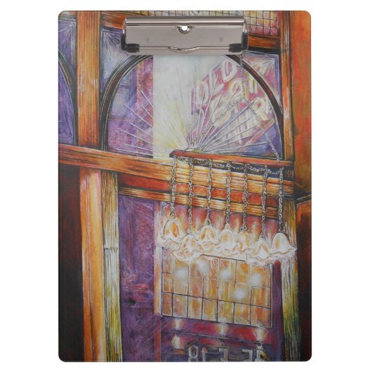 Wir fliegen alle Motten um das gleiche Licht. Klemmbrett (Vorderseite)