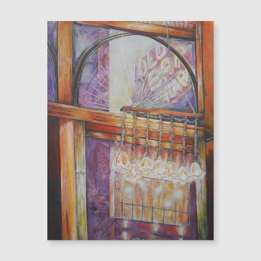 Wir fliegen alle Motten um das gleiche Licht. Magnetkarte (Vorderseite)