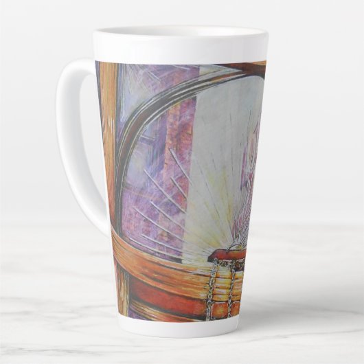 Wir fliegen alle Motten um das gleiche Licht. Milchtasse (Linke Ecke)