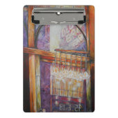 Wir fliegen alle Motten um das gleiche Licht. Mini Klemmbrett (Vorderseite)