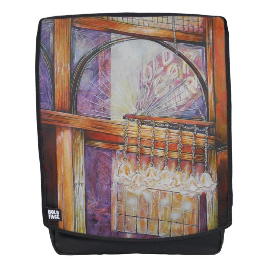 Wir fliegen alle Motten um das gleiche Licht. Rucksack (Vorderseite)