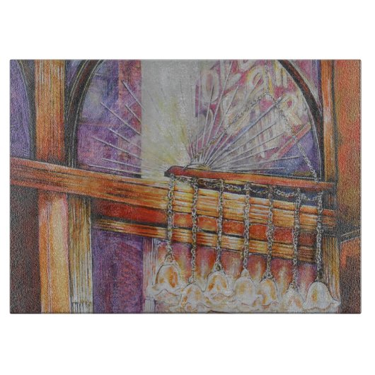 Wir fliegen alle Motten um das gleiche Licht. Schneidebrett (Vorderseite)