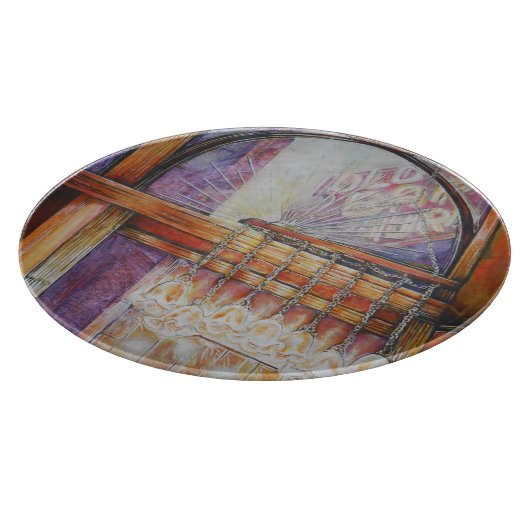 Wir fliegen alle Motten um das gleiche Licht. Schneidebrett (Ecke)