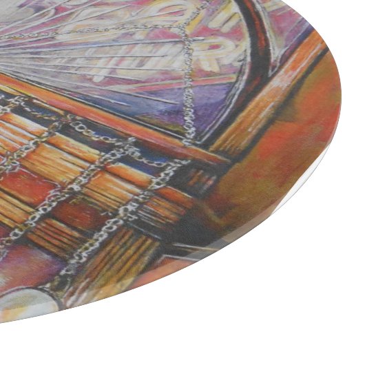 Wir fliegen alle Motten um das gleiche Licht. Schneidebrett (Ecke)