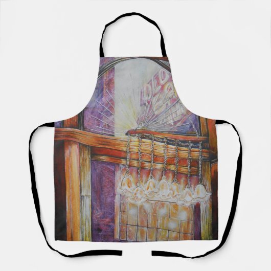 Wir fliegen alle Motten um das gleiche Licht. Schürze (Vorderseite)