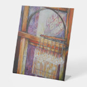 Wir fliegen alle Motten um das gleiche Licht. Sockelschild (Vorderseite)