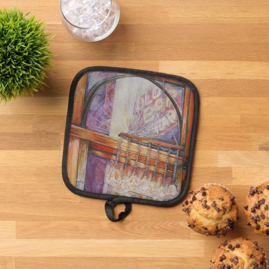 Wir fliegen alle Motten um das gleiche Licht Topflappen (Oben Unten)