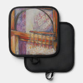 Wir fliegen alle Motten um das gleiche Licht Topflappen (Vorderseite/Rückseite)