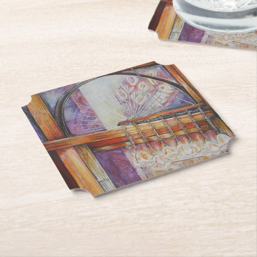 Wir fliegen alle Motten um das gleiche Licht. Untersetzer (angewinkelt)