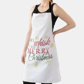 Wir flüstern dir eine fröhliche Weihnachtsküche Sc Schürze (InSitu)