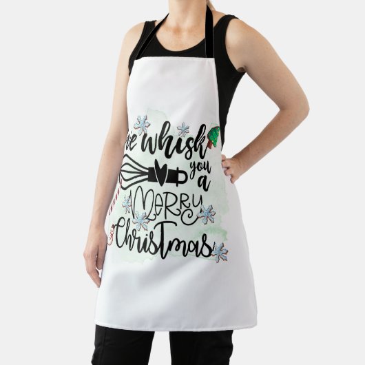 Wir flüstern dir frohe Weihnachten Schürze (InSitu)