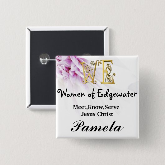 WIR Frauen von Edgewater Button (Vorne & Hinten)