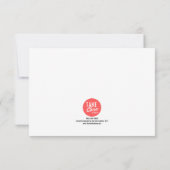 Wir freuen uns auf Sie - Chemo Cards of Encouremen Einladung (Rückseite)