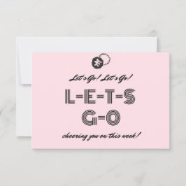 Wir freuen uns auf Sie - Chemo Cards of Encouremen Einladung