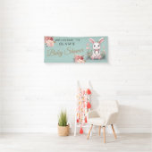 Wir freuen uns sehr über die kleine Bunny Baby Dus Banner (Insitu)