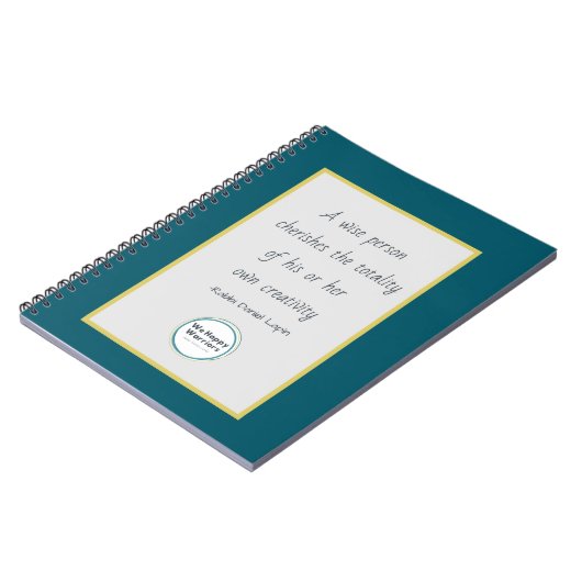 Wir freuen uns, Warriors Notebook Notizblock (Linke Seite)