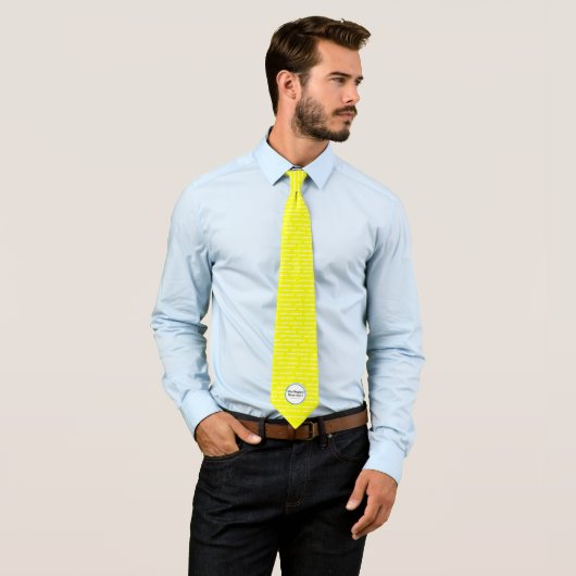 Wir freuen Warriors Logo Neck Tie Krawatte (Beispiel)