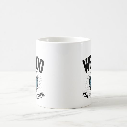 Wir führen hier echte Experimente durch – Lustiger Kaffeetasse (Mittel)