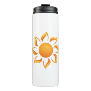 Wir füllen die Tage mit Sonnenschein Thermosbecher