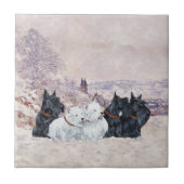 Wir fünf Winter Fliese (Vorderseite)