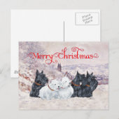 Wir fünf Winter Postkarte (Vorne/Hinten)