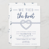 Wir gaben die Ankündigung der Knot-Hochzeit ab und (Vorne/Hinten)