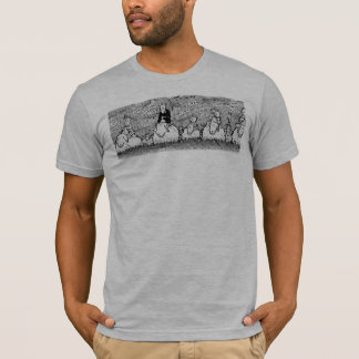Wir Gauner des Wolle-T-Shirts T-Shirt