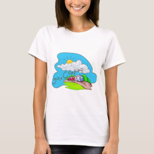 Wir gehen Camping T-Shirt