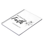 Wir gehen durch den Glauben Christliche Bibelschri Notizblock (Linke Seite)