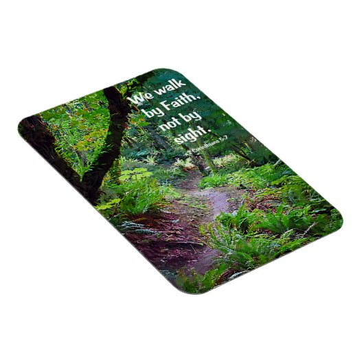 Wir gehen durch den Glauben Magnet (Rechte Seite)