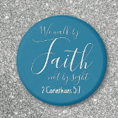 Wir gehen durch Faith Magnet