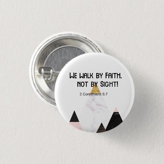 Wir gehen durch Glauben, nicht durch den Button (Vorne & Hinten)