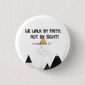 Wir gehen durch Glauben, nicht durch den Button (Vorderseite)