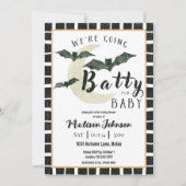 Wir gehen los für Baby Oktober Babydusche Einladung (Vorderseite)