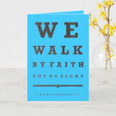 Wir gehen mit dem Zitat zur Glaubenskarte Karte (Gelbe Blume)