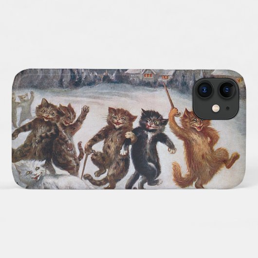 WIR GEHEN NICHT BIS MORGEN ZUHAUSE, Louis Wain Case-Mate iPhone Hülle (Rückseite (Horizontal))