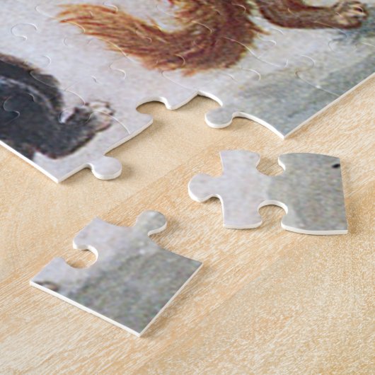 WIR GEHEN NICHT BIS MORGEN ZUHAUSE, Louis Wain Puzzle (Seite)