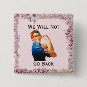 Wir gehen nicht zurück button (Vorderseite)